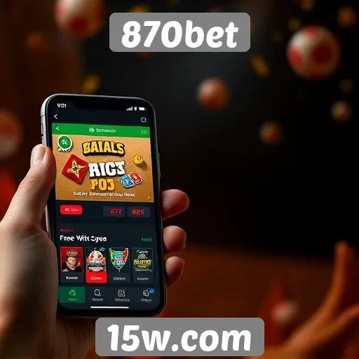 Experiência do usuário no 870bet em dispositivos móveis